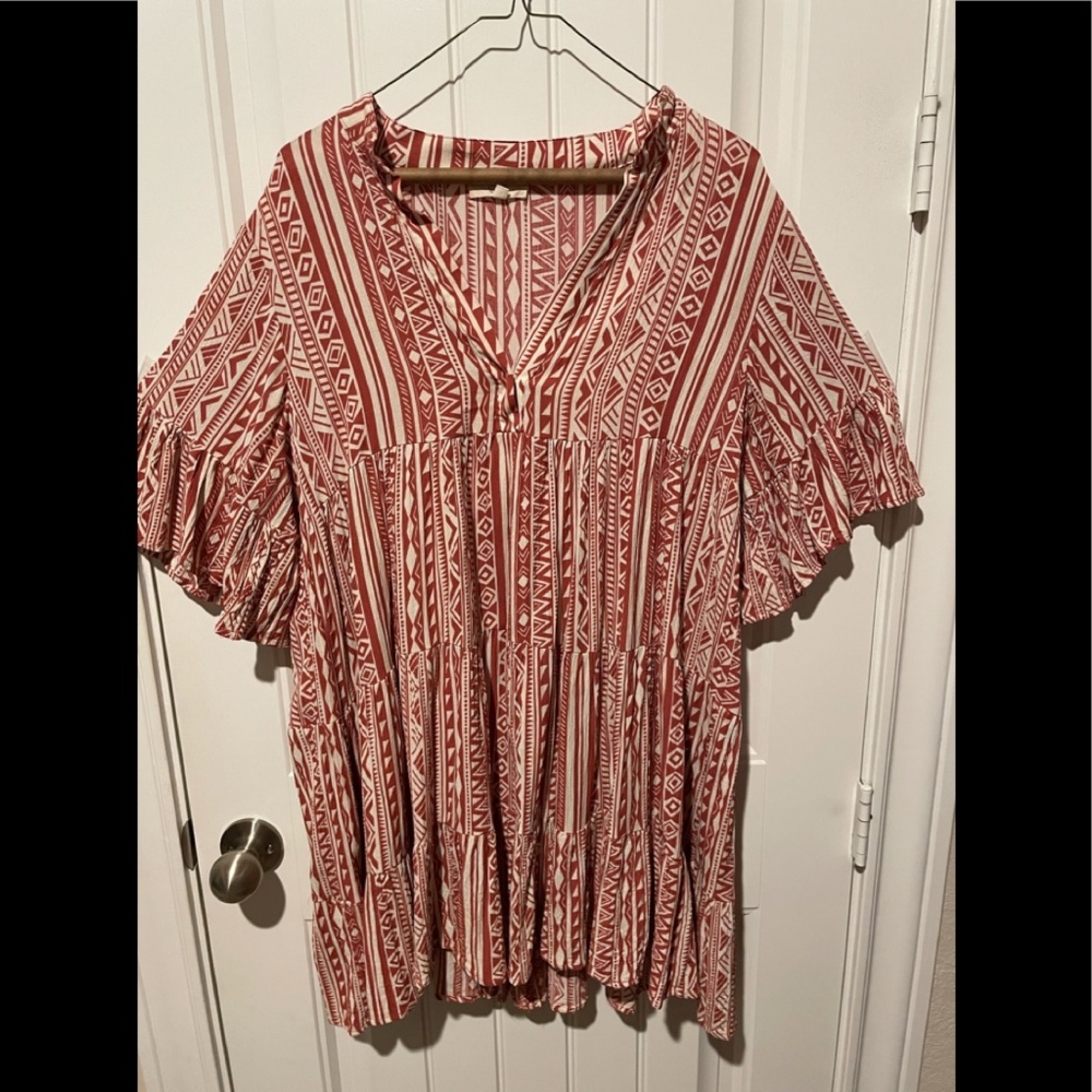 Boutique burnt orange dress